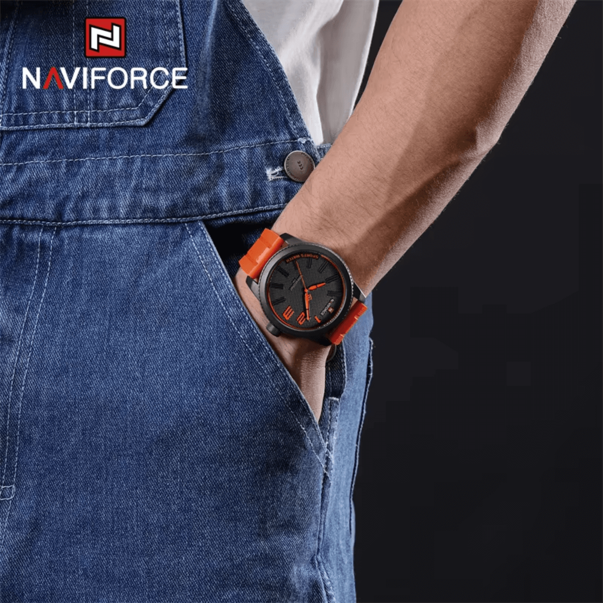 relógio de pulso masculino naviforce south viriati